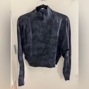 Lululemon Ready to Rulu Half-Zip Pullover Heritage 365 Camo Deep Coal Multi 6